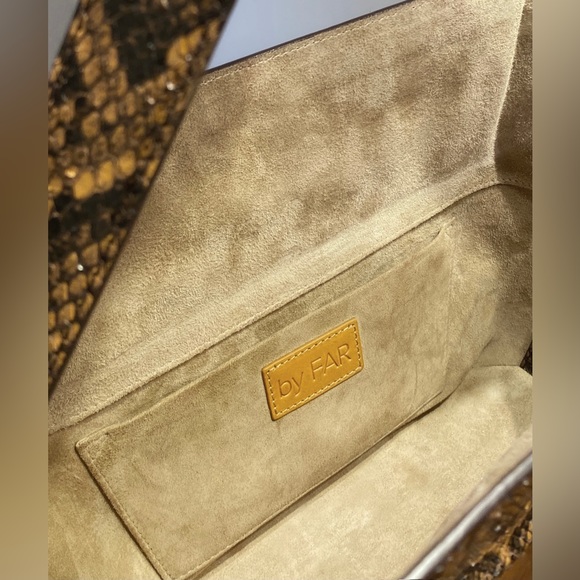 BY FAR Celeste Embossed Leather Bag - Picture 5 of 6